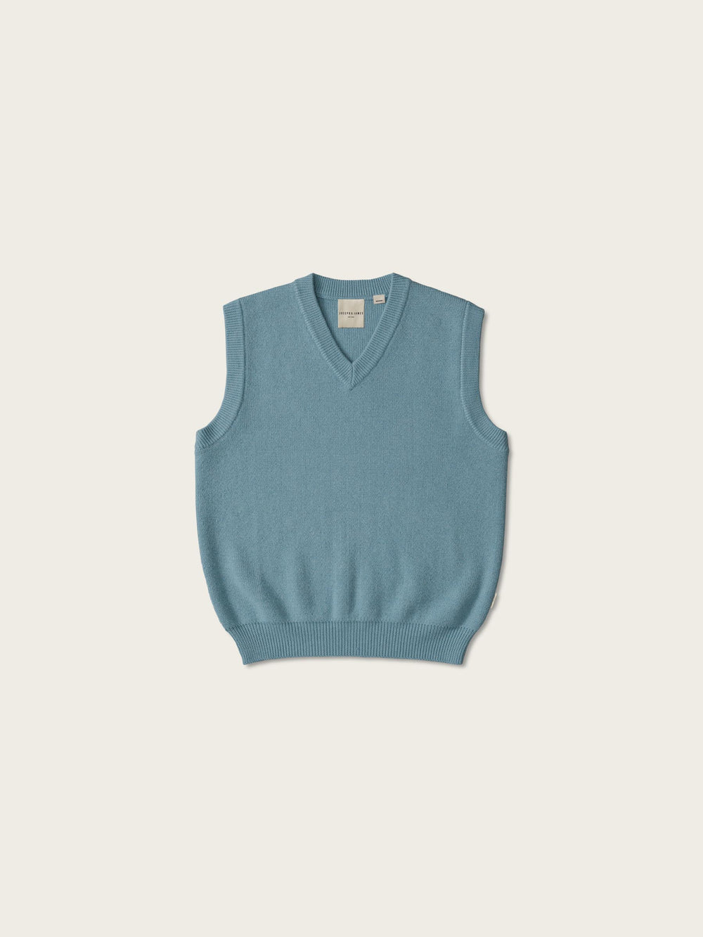 V-neck Merino Vest - Marine