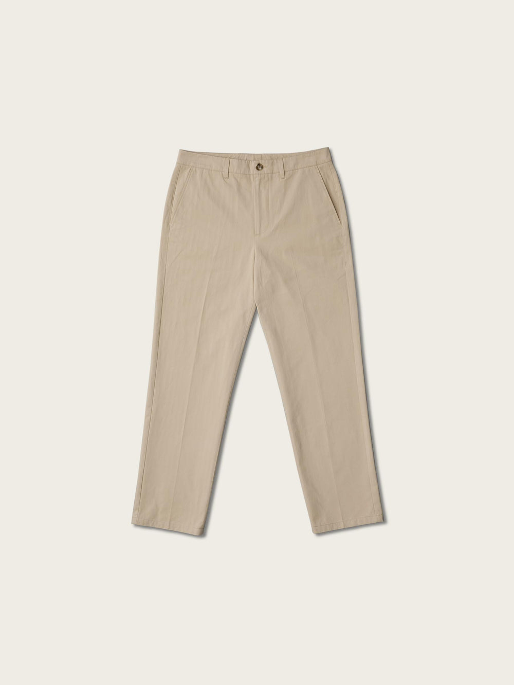 Straight Leg Trouser - Sand