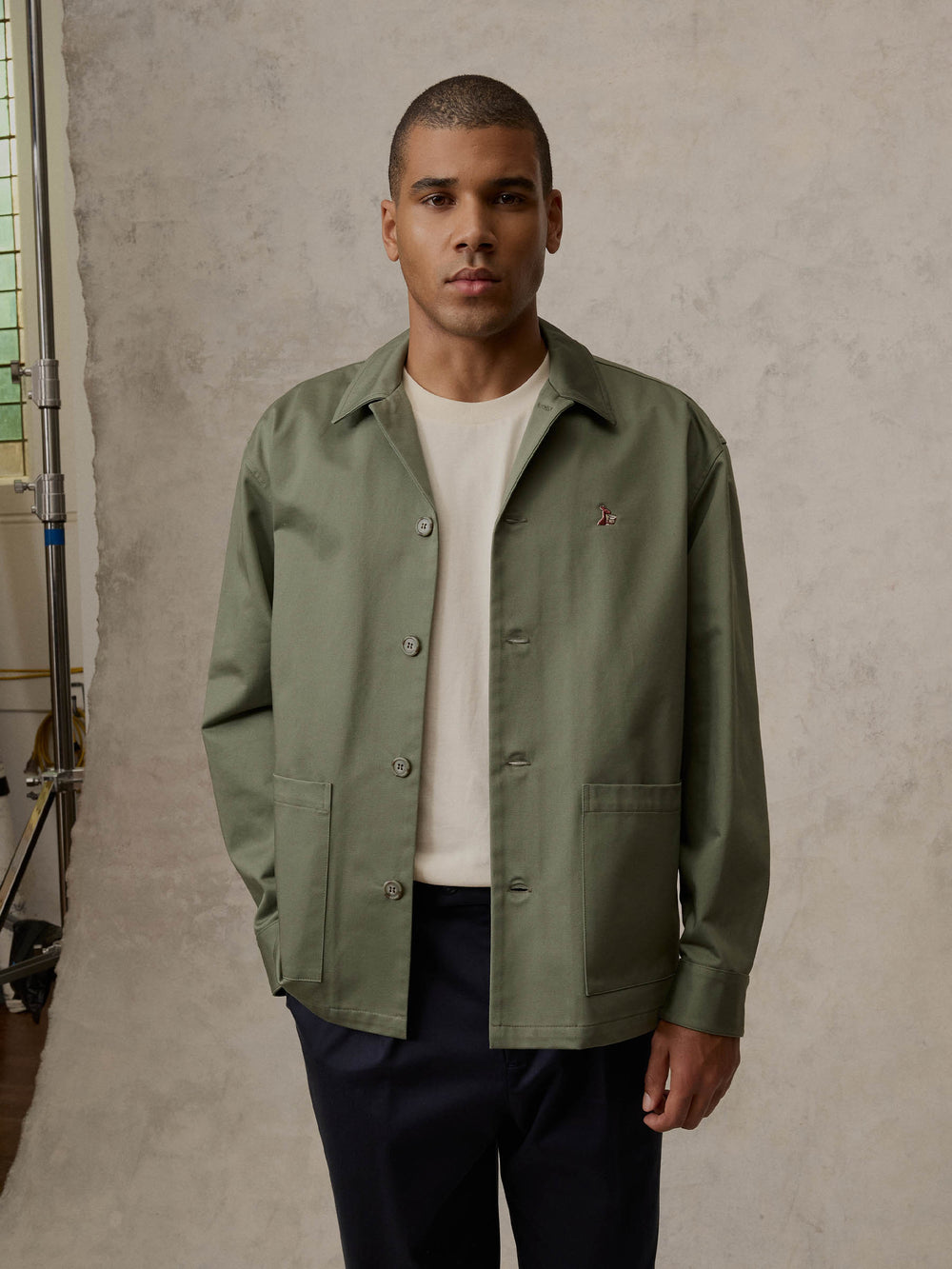 Shirt Jacket - Shale Green