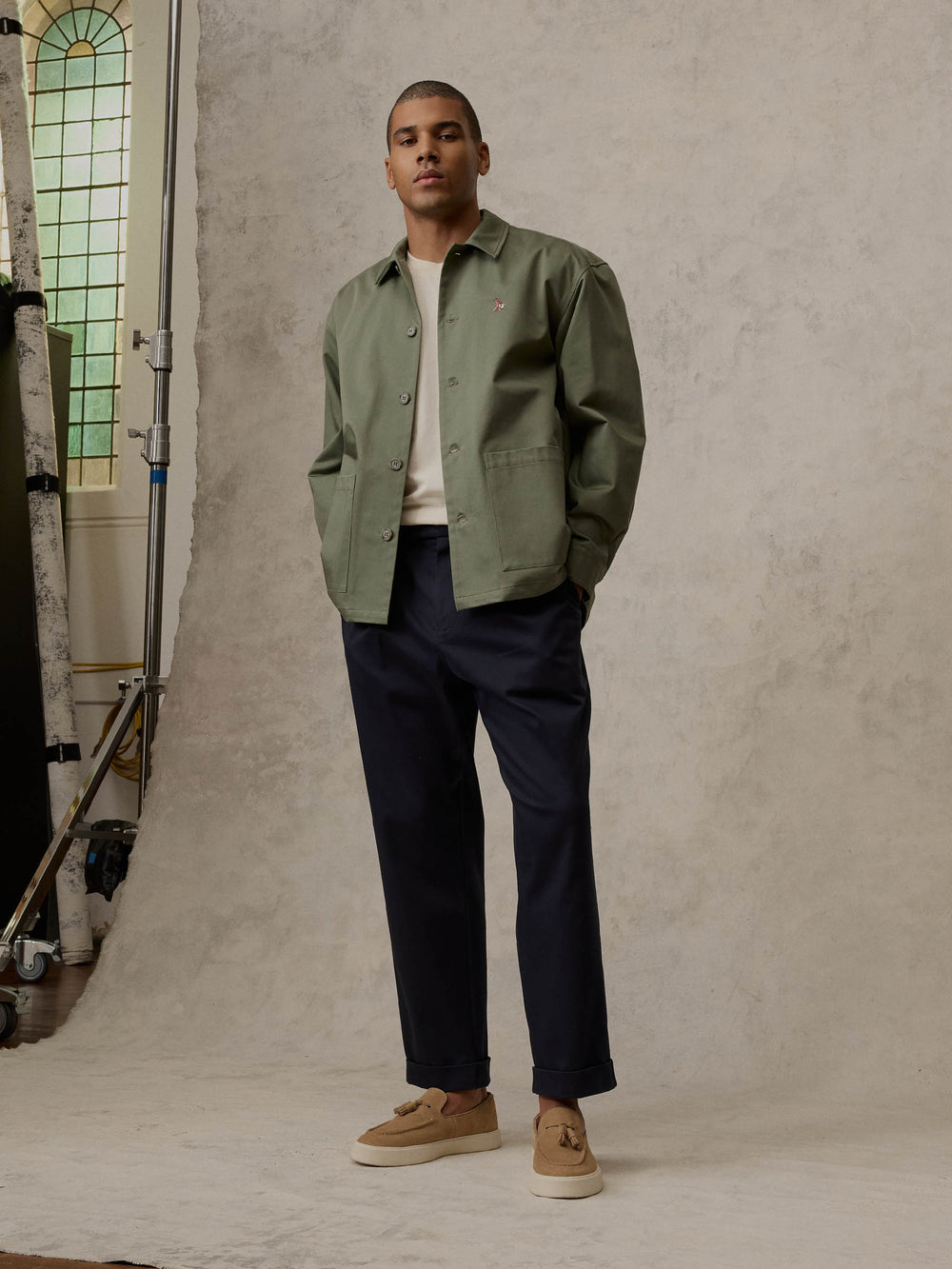 Shirt Jacket - Shale Green