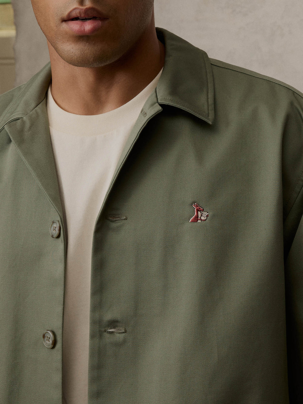 Shirt Jacket - Shale Green