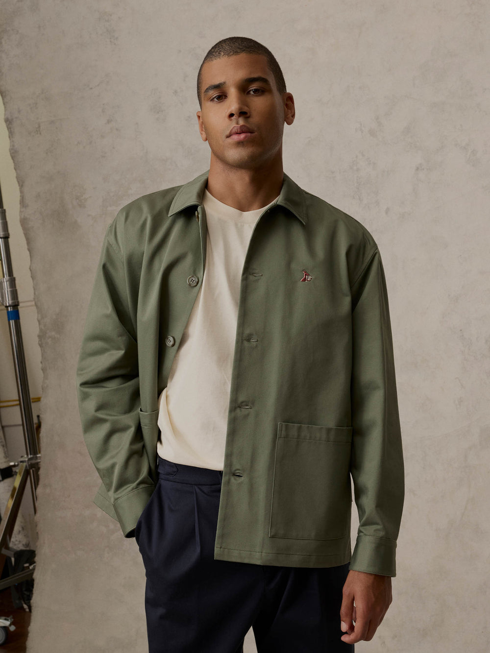 Shirt Jacket - Shale Green