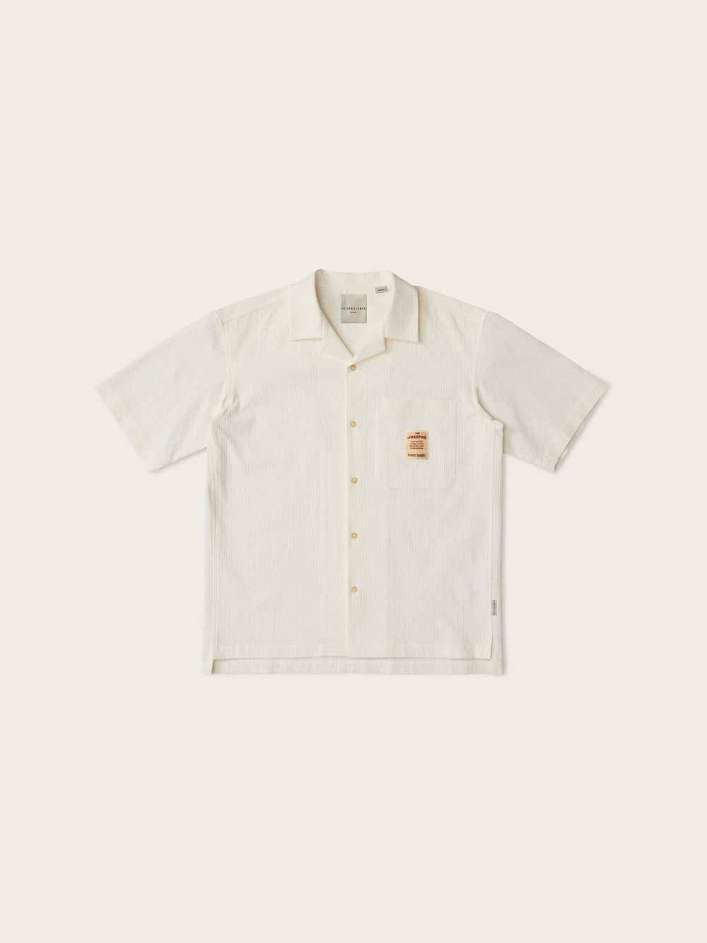 Camp Collar Shirt - Off-white