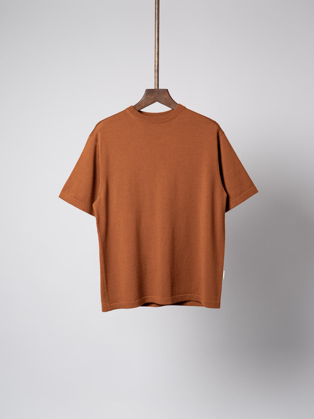 Merino T-shirt - Chestnut