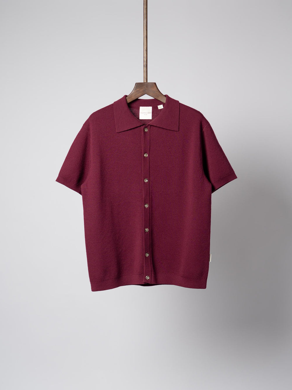 Merino Shirt - Wine